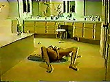 Hidden cam - Woman Masturbates in bathroom