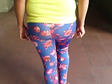 Chola Ricota leggins Floreados Transaparencia Calzon