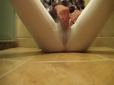 Clothed HOT teen cuming!!!!