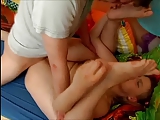 German teeny cummed in mouth and ass