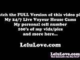 Lelu Love-Cum Eating Masturbation Instruction