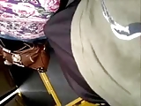 touching boobs with dick in bus 