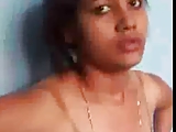 Indian girl having fun