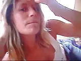 Blonde blowjob an cum on mounth