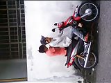 Malay Couple on Bike 