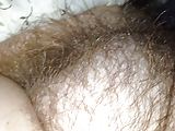 rubbing the wife soft hairy chubby mound,