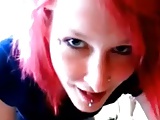 Pink Hair Blowjob