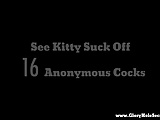 Gloryhole Secrets Milf Kitty Giving BJs POV 3