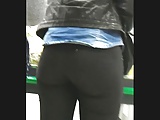 Great ass candid in shop, in jeans tight ass part2