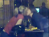 Girls Caught Kissing in London Restaurant