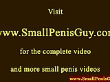 CFNM femdom fucks his small cock