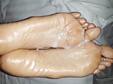 Oiled Soles Footjob