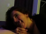 Voluptuous brunette bbw having some fun