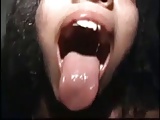 Sexy Brazilian Babe Deepthroats Black Shaft