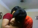 Tamil Couple Kissing Boob Sucking