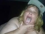 ssbbw cum face