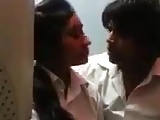 Couple kissing passionately 