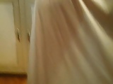 See thru nightgown close up