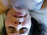 whore sucking cock for a facial