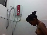 desi girl Selfie took while taking bath