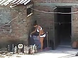 Spying Neighbor Cleaning - Milf Ass Lingerie Voyeur