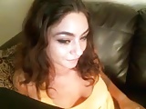 sexy hot chick playing