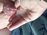 Shooting Hot Cum in Her Hand