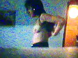 real spy cam:mother with small empty saggy tits
