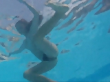 Nudist girls underwater