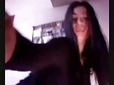 Korean Mija get off on webcam