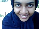 Bangali Hijab beauty on Date Sucking