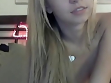 adorable webcam blonde