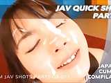Jav Quick Shots 02 - Japanese Cumshot Compilation 