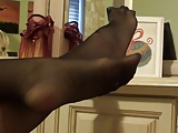 Black Pantyhose Teasing