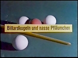 vintage 70s german - Billardkugeln und nasse Pflaeumchen