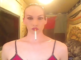 slick sexy smoking bitch