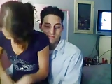 Real amateu couple homemade webcam 18 y.o.