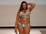 Plus size swimsuit models