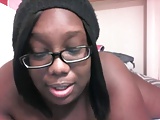 Ebony BBW Nerdy Show Your Sexy Body in Webcam