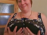 bbw toys her twat then gets fucked