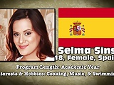 Exchange Students 3 - Selma Sins 18 yo - Spain