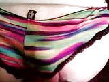 rubbing my cock on girlfriends satin panties