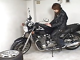 Japanese Biker Girl Creampie (Uncensored)