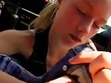 Teen Bj in Car and Facial