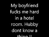 bare fuck, hubby dont know 