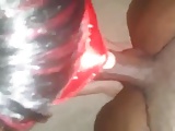 Blindfold and butt plug 