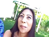 Asian Babe Nyomi Arman Sucks And Fucks Two Dicks 420