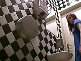 Beautiful Women in the Toilet 4