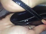 Shoe cumplay slo mo