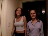 Two teens and one cock